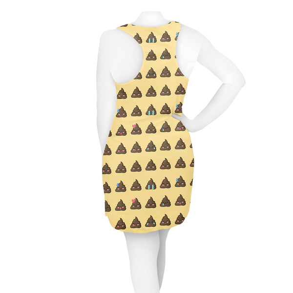 Poop Emoji Racerback Dress - On Model - Back