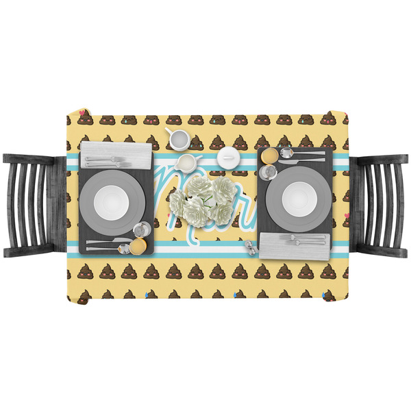 Poop Emoji Rectangular Tablecloths - LIFESTYLE