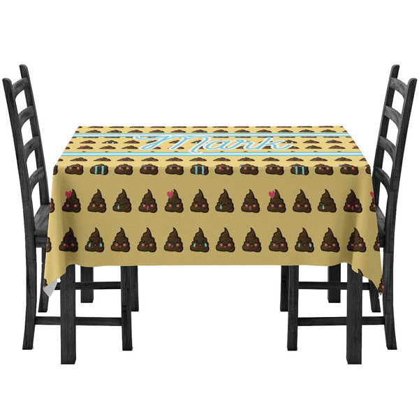 Custom Poop Emoji Tablecloth (Personalized)