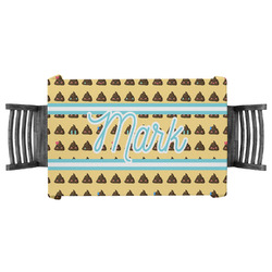 Poop Emoji Tablecloth - 58"x58" (Personalized)