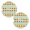 Poop Emoji Sandstone Car Coasters - Set of 2