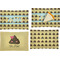 Poop Emoji Set of Rectangular Appetizer / Dessert Plates