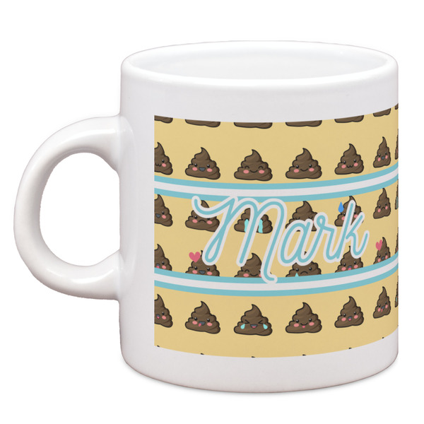 Custom Poop Emoji Espresso Cup (Personalized)