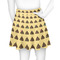 Poop Emoji Skater Skirt - Back