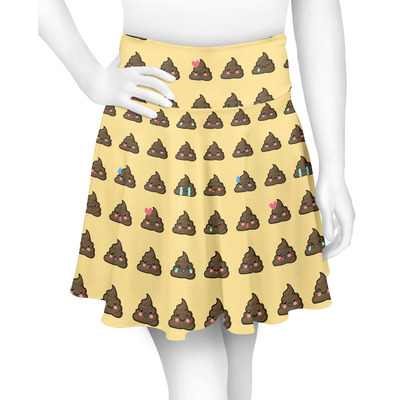 Poop Emoji Skater Skirt (Personalized)