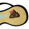 Poop Emoji Sleeping Eye Mask - DETAIL Large