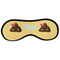 Poop Emoji Sleeping Eye Mask - Front Large