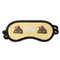Poop Emoji Sleeping Eye Masks - Front View