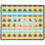Poop Emoji Large Gaming Mouse Pad - 12.5" x 10" (Personalized)