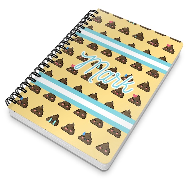 Poop Emoji Spiral Journal 7 x 10 - Main