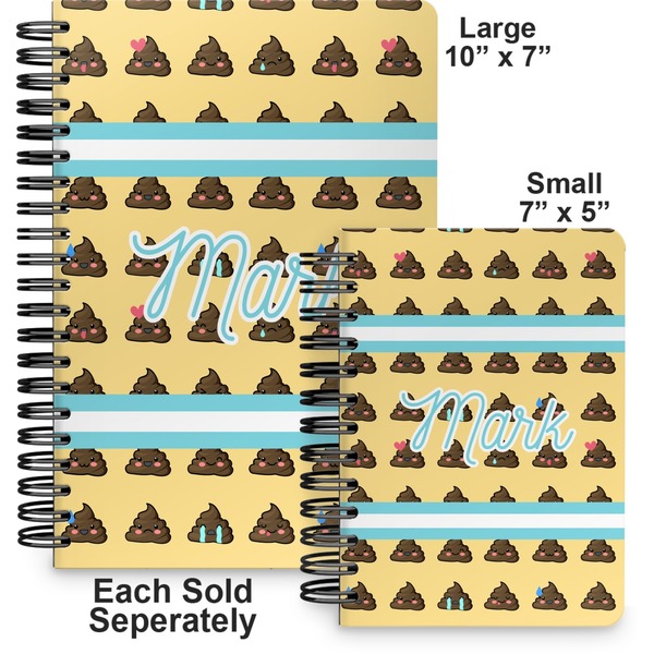 Poop Emoji Spiral Journal - Comparison