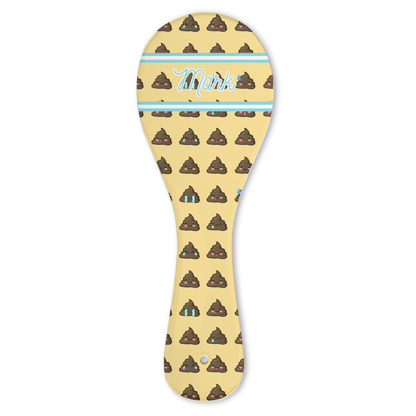 Custom Poop Emoji Ceramic Spoon Rest (Personalized)