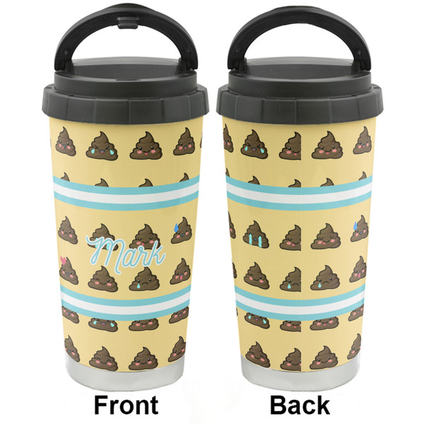 Poop Emoji Stainless Steel Travel Cup - Apvl