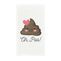 Poop Emoji Guest Towels - Full Color - Standard (Personalized)