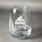 Poop Emoji Stemless Wine Glass - Engraved (Personalized)