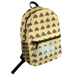 Poop Emoji Student Backpack (Personalized)