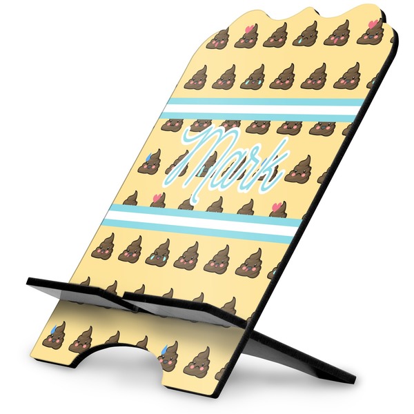 Custom Poop Emoji Stylized Tablet Stand (Personalized)