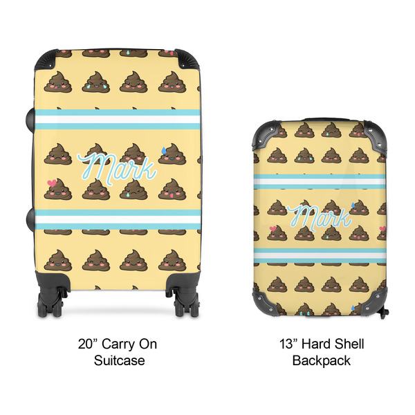 Poop Emoji Suitcase Set 4 - APPROVAL