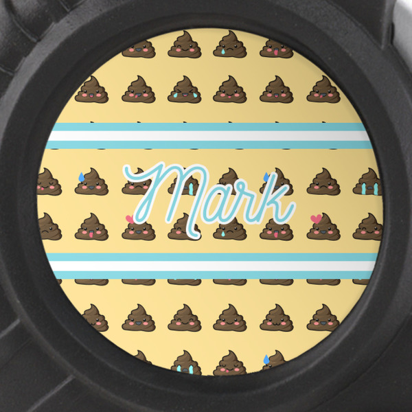 Poop Emoji Tape Measure - 25ft - detail