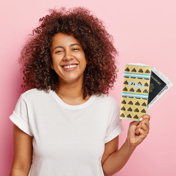 Poop Emoji Vinyl Document Holder - LIFESTYLE