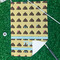 Poop Emoji Waffle Weave Golf Towel - In Context