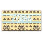 Poop Emoji Wall Mounted Coat Rack (Personalized)