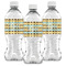 Poop Emoji Water Bottle Labels - Front View