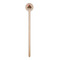 Poop Emoji Wooden 6" Stir Stick - Round - Single Stick