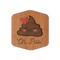 Poop Emoji Wooden Sticker Medium Color - Main