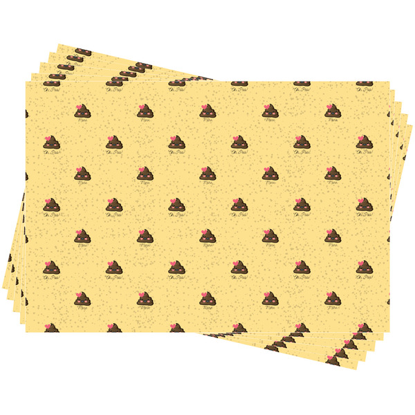 Poop Emoji Wrapping Paper - 5 Sheets Approval