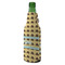 Poop Emoji Zipper Bottle Cooler - ANGLE (bottle)