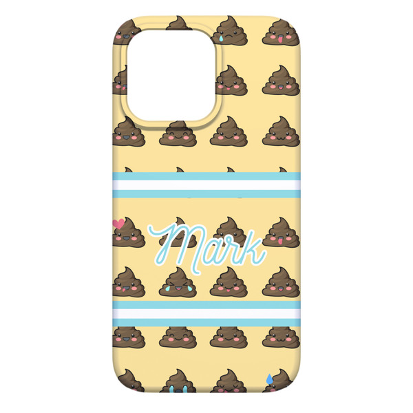 Poop Emoji iPhone 13 Pro Max Case - Back
