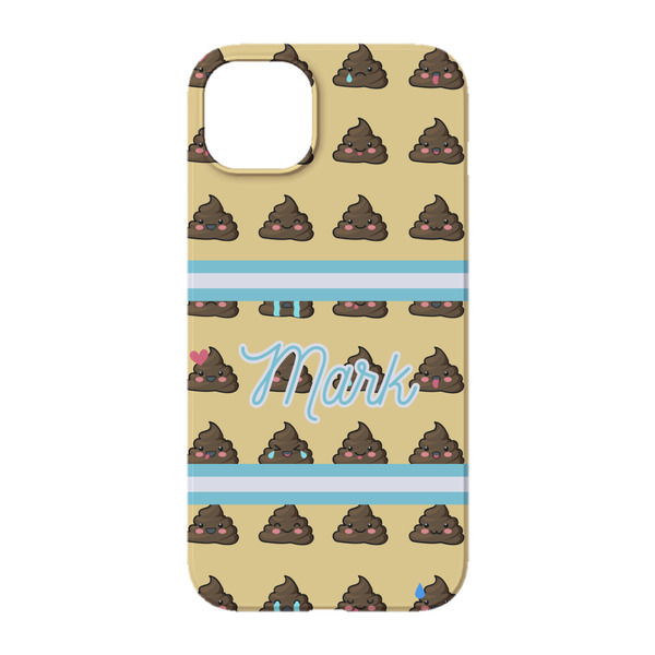 Poop Emoji iPhone 14 Case - Back