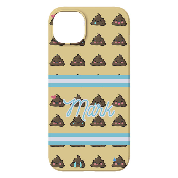 Poop Emoji iPhone 14 Pro Max Case - Back