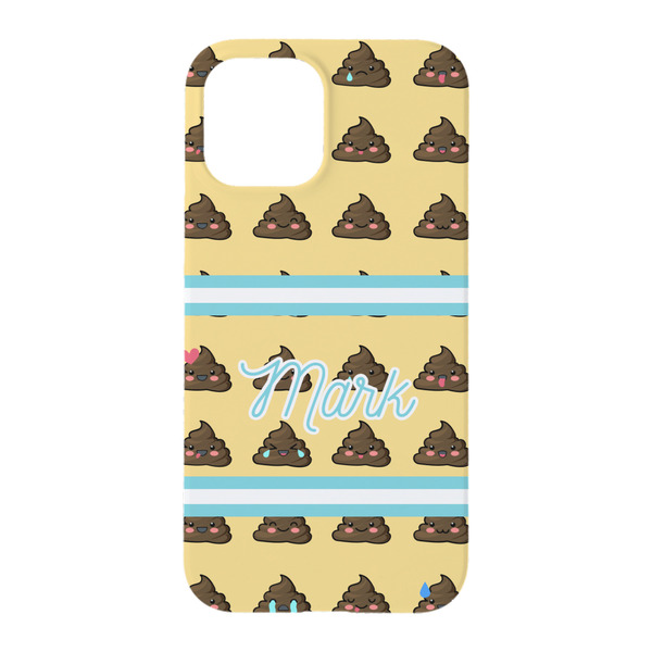 Poop Emoji iPhone 15 Case - Back