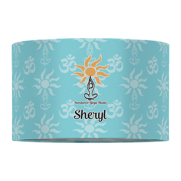Sundance Yoga Studio 12" Drum Lampshade - FRONT (Fabric)
