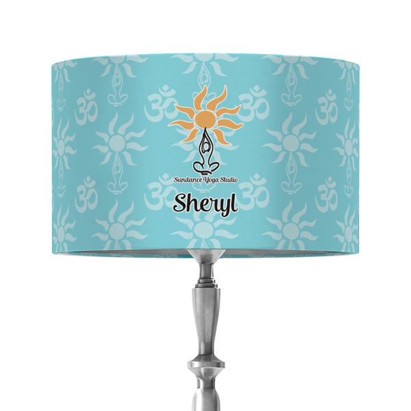 Sundance Yoga Studio 12" Drum Lampshade - ON STAND (Fabric)