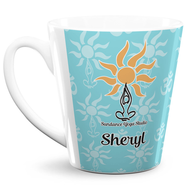 Custom Sundance Yoga Studio 12 Oz Latte Mug (Personalized)