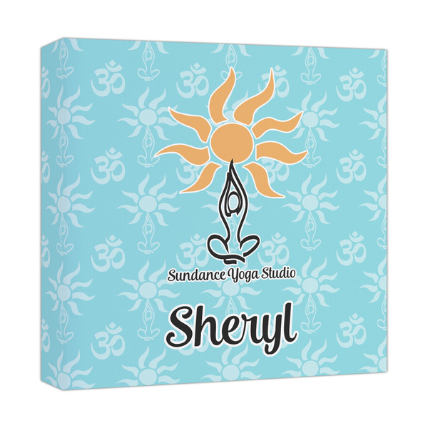 Custom Sundance Yoga Studio Canvas Print - 12x12 (Personalized)