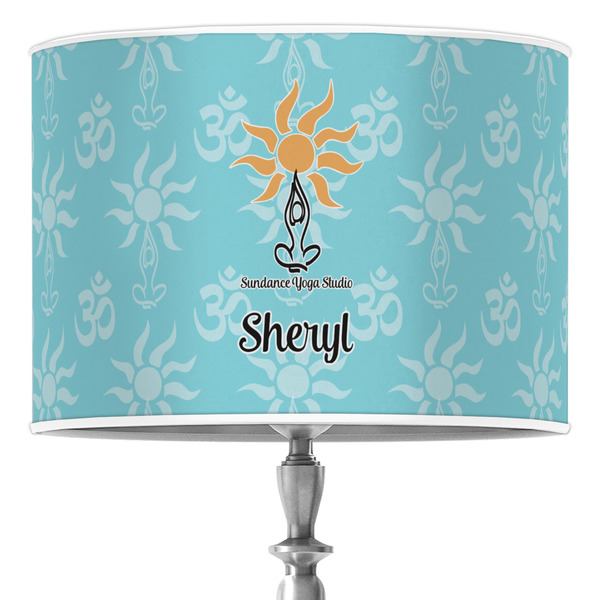 Custom Sundance Yoga Studio Drum Lamp Shade (Personalized)