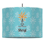 Sundance Yoga Studio Drum Pendant Lamp (Personalized)