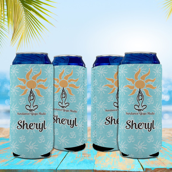 Sundance Yoga Studio 16oz Can Sleeve - Set of 4 - LIFESTYLE
