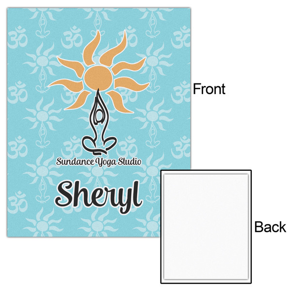 Sundance Yoga Studio 16x20 - Matte Poster - Front & Back