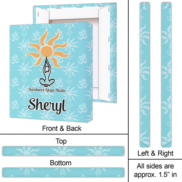 Sundance Yoga Studio 20x24 - Canvas Print - Approval