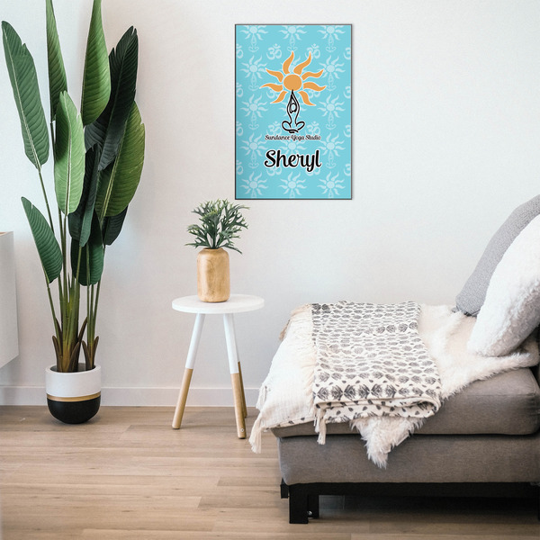 Sundance Yoga Studio 20x30 Wood Print - In Context