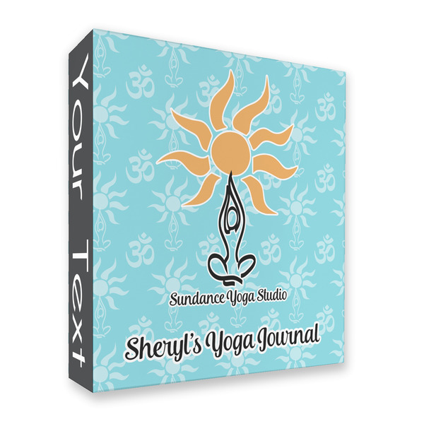 Custom Sundance Yoga Studio 3 Ring Binder - Full Wrap - 2" (Personalized)