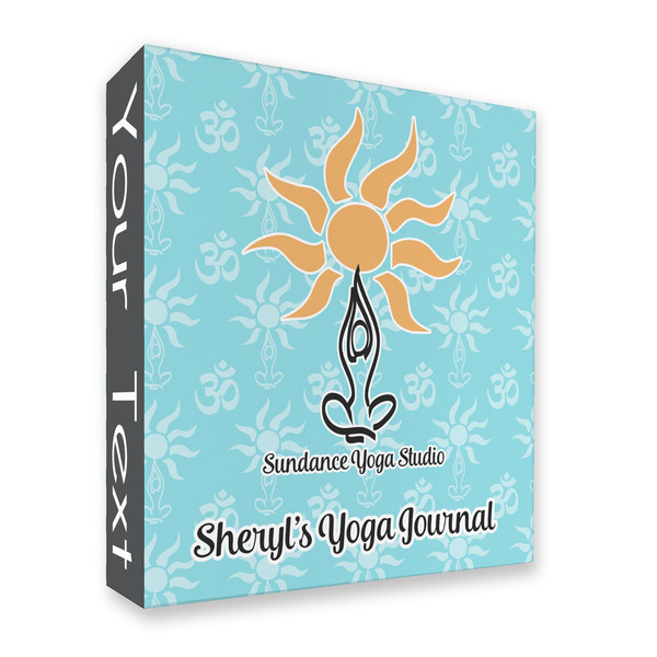 Sundance Yoga Studio 3 Ring Binders - Full Wrap - 2" - FRONT