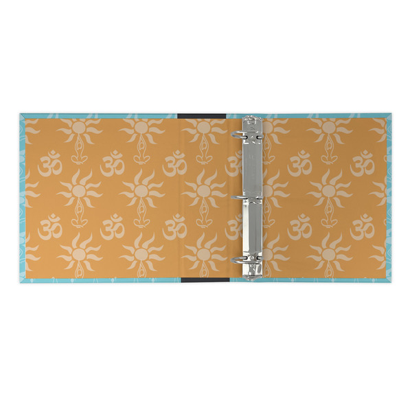Sundance Yoga Studio 3 Ring Binders - Full Wrap - 2" - OPEN INSIDE