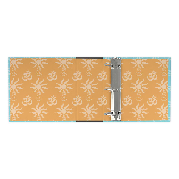Sundance Yoga Studio 3 Ring Binders - Full Wrap - 3" - OPEN INSIDE