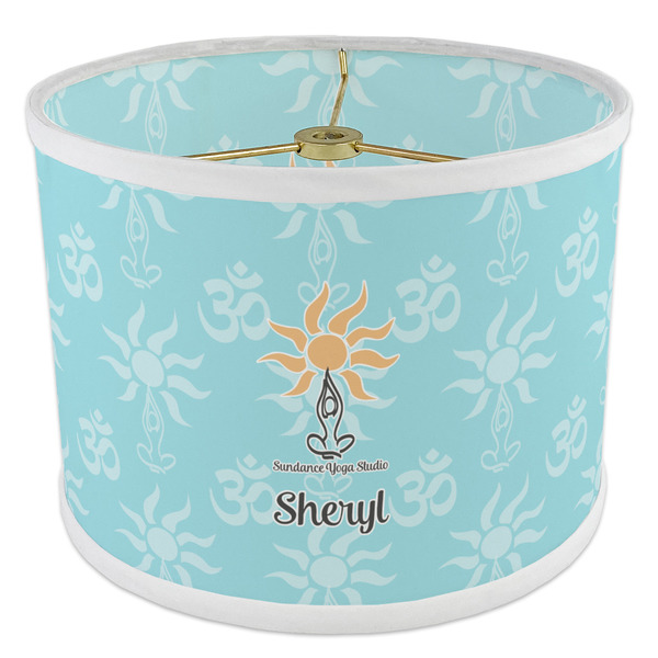 Sundance Yoga Studio 8" Drum Lampshade - ANGLE Poly-Film